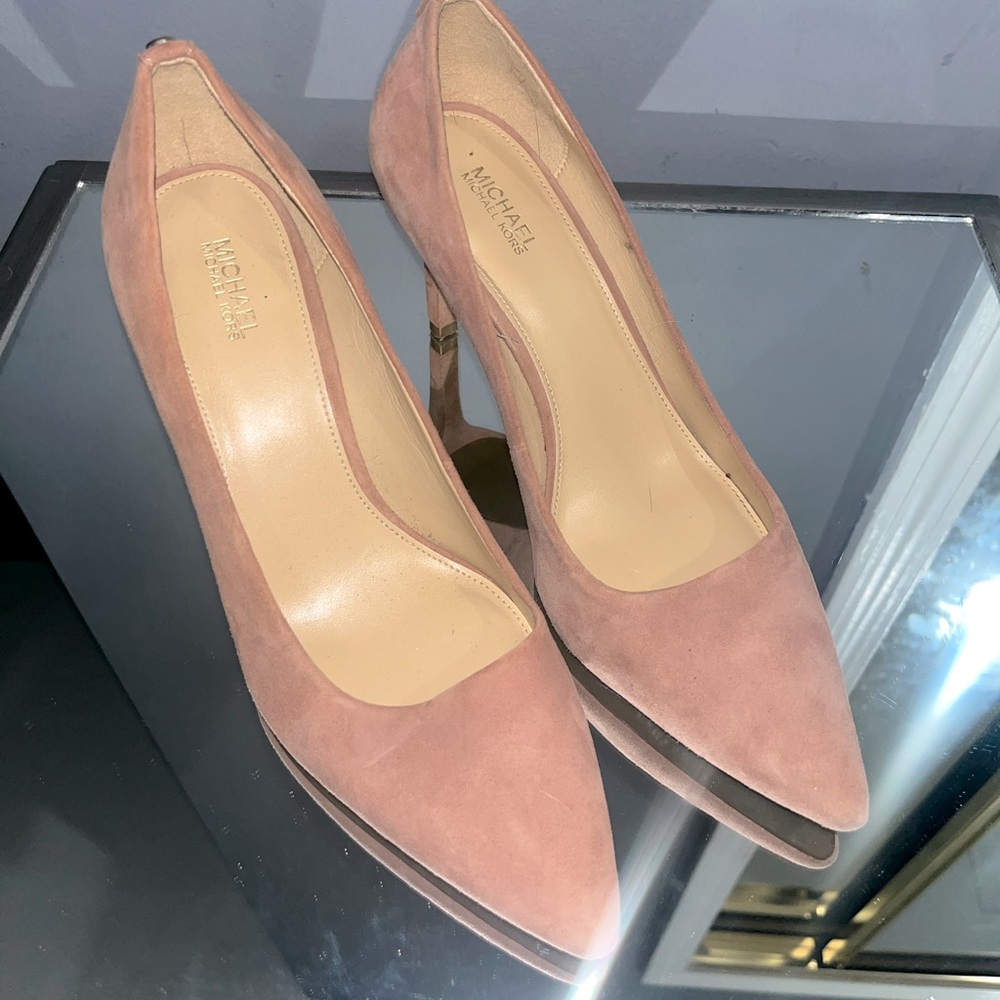 Micheal Kors Alina Suede Flex Pump